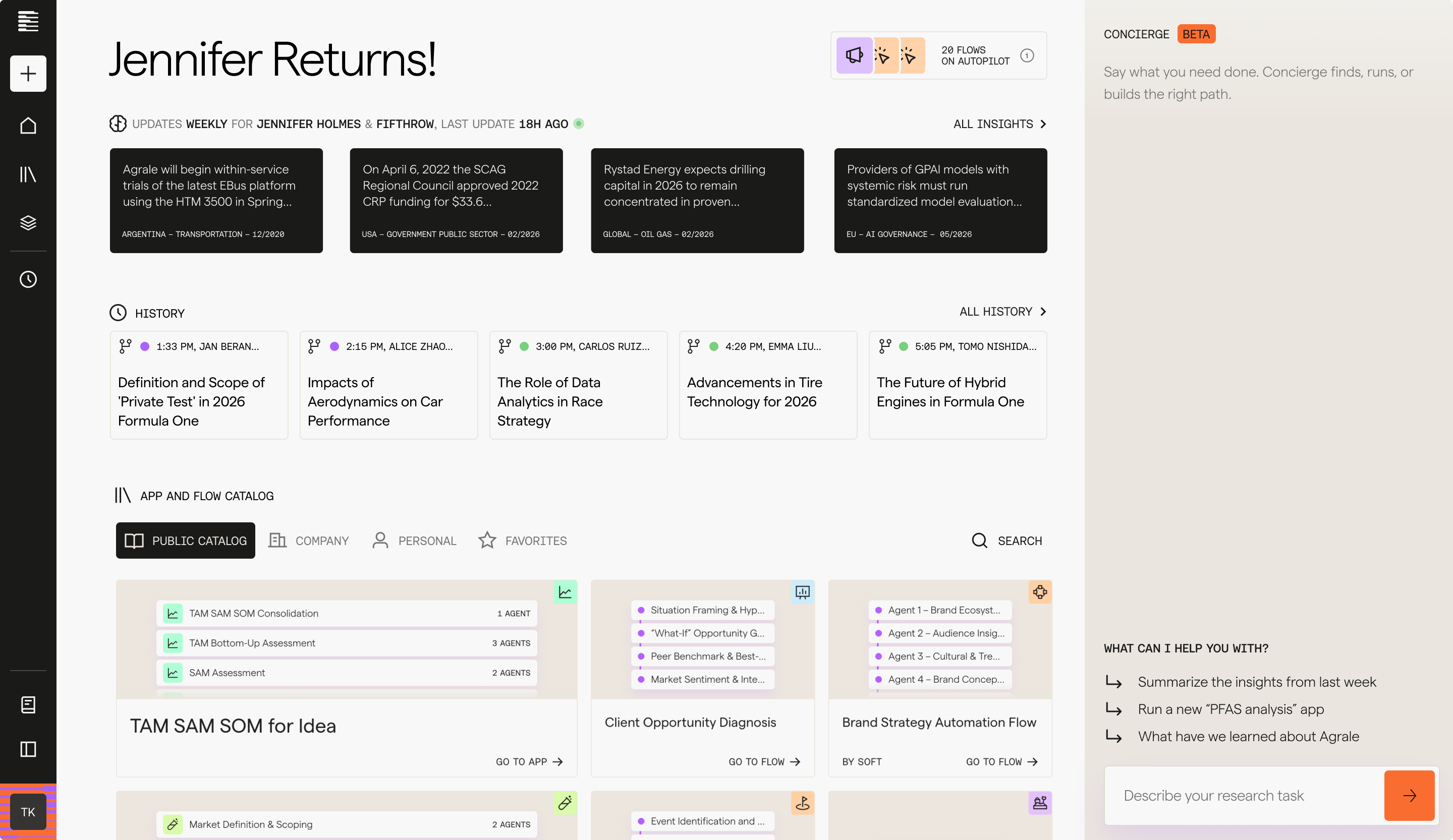 Weekly pack of recurring strategic work: what changed, why it matters, and what to do.