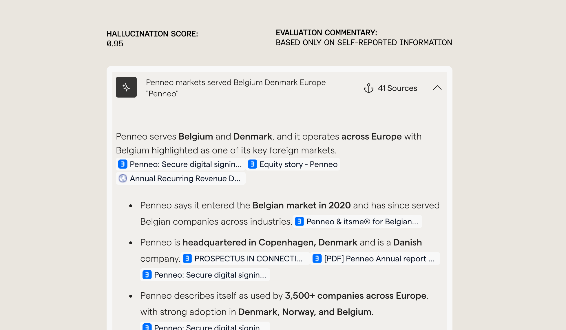 Verification checking a claim against sources